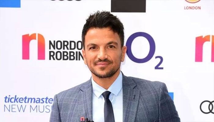 Peter Andre addresses social media criticism.