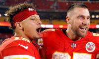 Travis Kelce And Patrick Mahomes Attend Morgan Wallen's Concert