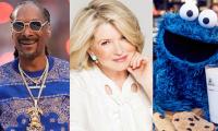 Snoop Dogg, Cookie Monster Sweeten Martha Stewart's Birthday Celebrations