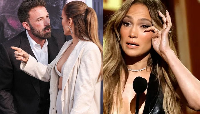 Jennifer Lopez prefers to put on a happy face following split from husband Ben Affleck