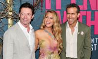 Ryan Reynolds, Hugh Jackman Crash Blake Lively's 'It Ends With Us' Premiere