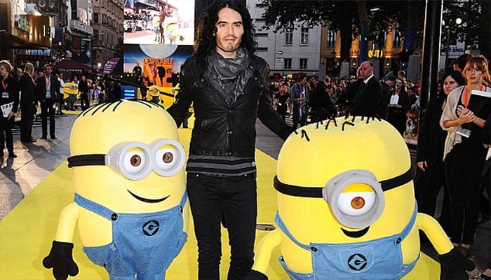 Russell Brand dropped from Despicable Me series.