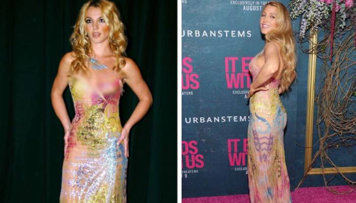 Britney Spears originally wore the dress in 2002