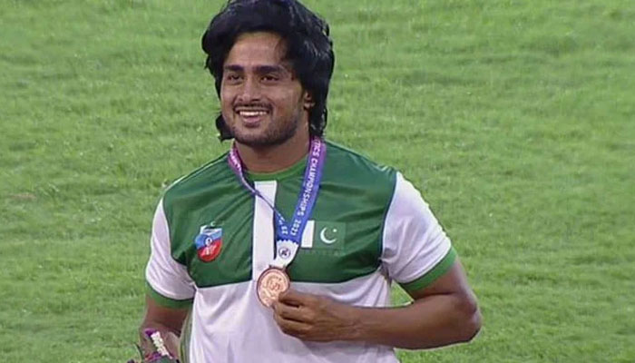 Pakistans No2 javelin thrower Mohammad Yasir Sultan. — AFP/File