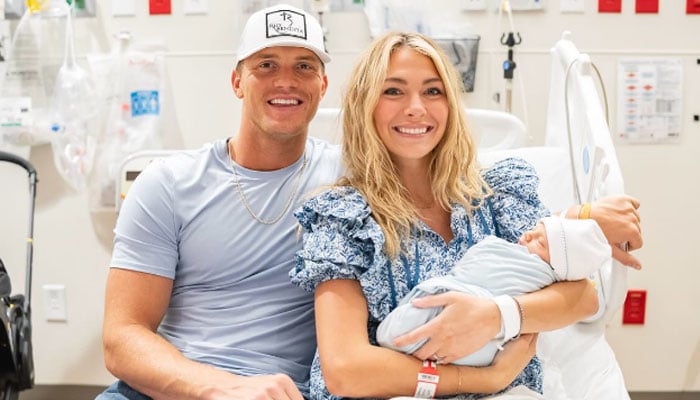 Parker McCollum and his wife Hallie Ray Light announced in February that they are expecting their first baby