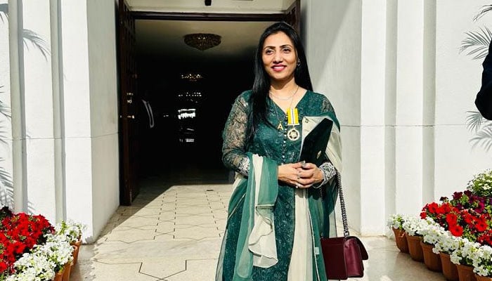 Dawood University of Engineering and Technology Vice-Chancellor Dr Samreen Hussain. — DUET website