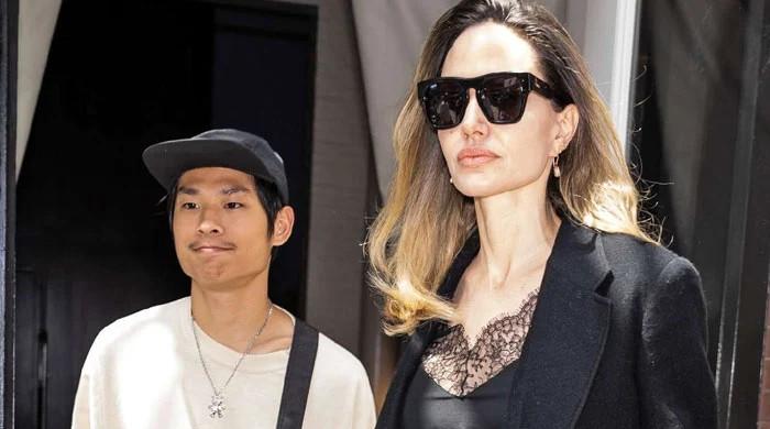 Angelina Jolie steps out for first time after son Pax's harrowing accident