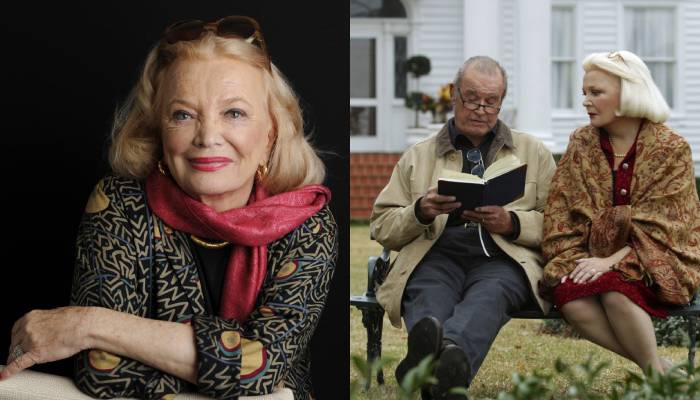 Gena Rowlands’ late mother also struggled with Alzheimer’s