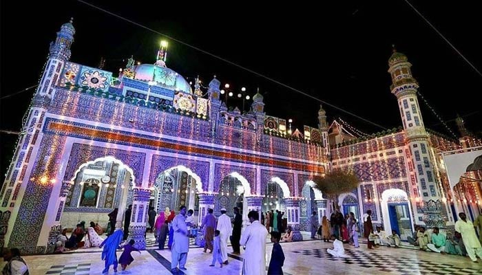 hrine of Shah Abdul Latif Bhitai seen in this undated photo. — Facebook/TMA Bulri Shah Karim