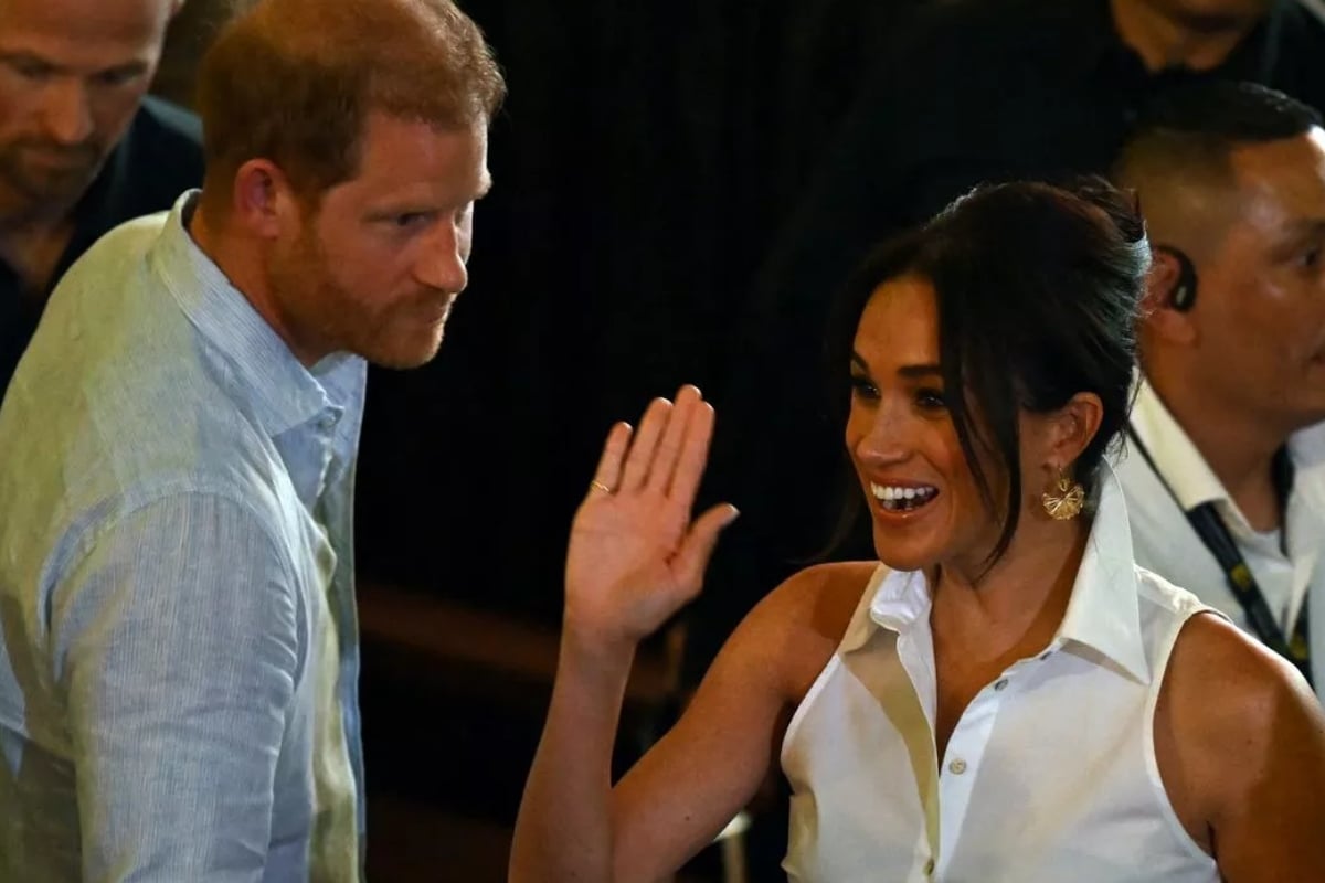 The Duchess of Sussex highlighted how their three-year-old daughter has already found her voice