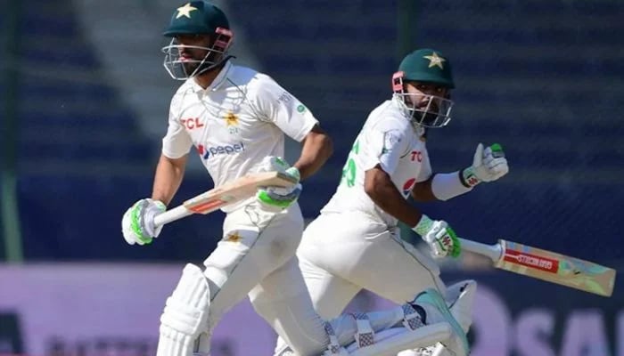 Pakistans Test captain, Shan Masood (left) and Pakistans white-ball captain, Babar Azam (right) - AFP/File