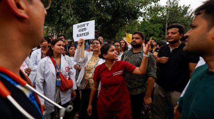 Indian doctors protest steadfastly against brutal rape and murder of a doctor