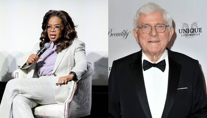 Oprah Winfrey pays tribute to late TV icon Phil Donahue