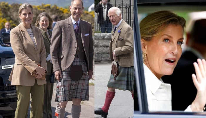 Sophie and the Duke of Edinburgh were photographed in Scotland over the weekend