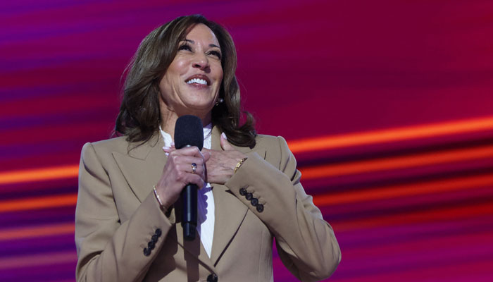 Democratic presidential candidate and US Vice President Kamala Harris attends Day one of the Democratic National Convention (DNC) in Chicago, Illinois, US, August 19, 2024. — Reuters