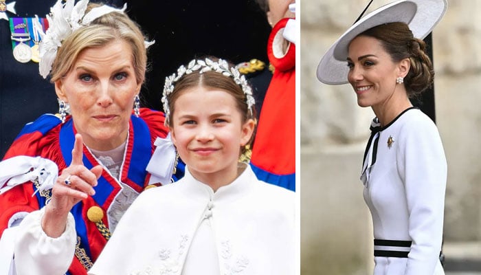 Duchess Sophie takes Princess Charlotte under her wing as Kate recuperates