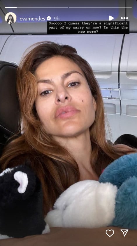 Ryan Goslings wife Eva Mendes shares hilarious take on flying with kids