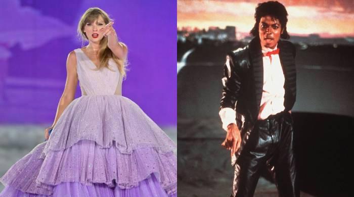 Taylor Swift over the moon for breaking Michael Jackson’s 35-year-old record