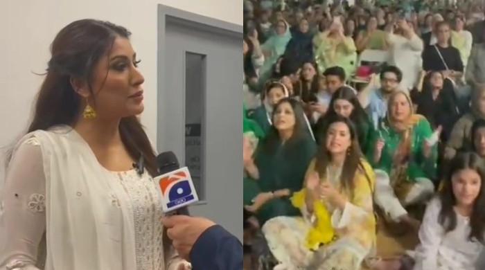 Mehwish Hayat in awe of diaspora's love for Pakistan