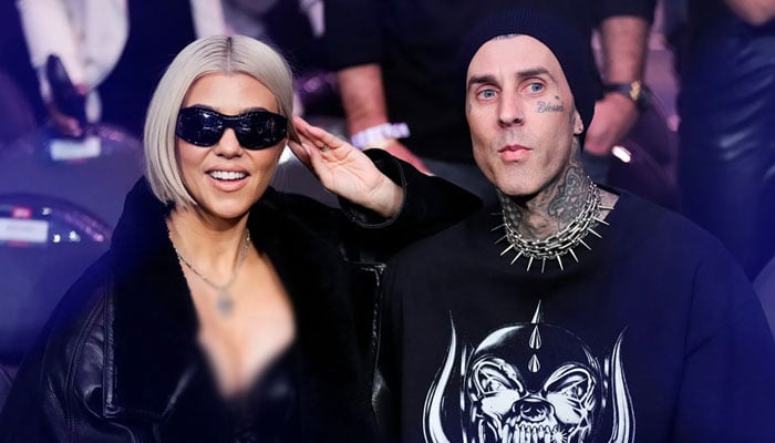 Kourtney Kardashian, Travis Barker travel across the world for upcoming performance