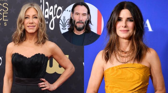 Sandra Bullock stuck between Keanu Reeves, Jennifer Aniston's lingering feelings