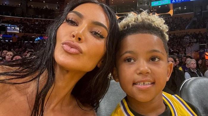 Kim Kardashian drops everything to fulfill son Saint's wish