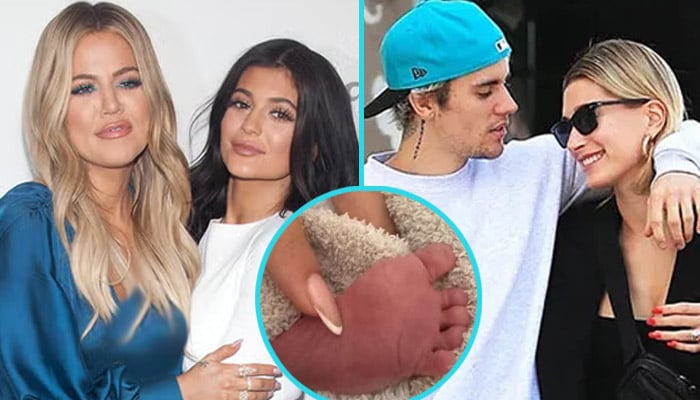 Justin Biebers wife Hailey Biebers gal pals celebrated the birth of their son Jack Blues Bieber