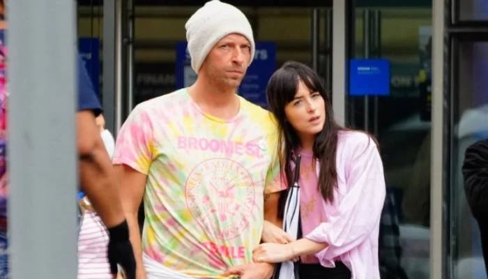 Dakota Johnson shuts down split rumours with Chris Martin