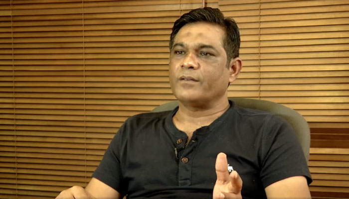 Former captain Rashid Latif expressing his views in an ICC video. — ICC/Screengrab