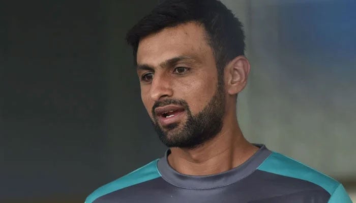 Former Pakistan captain Shoaib Malik. — AFP/File