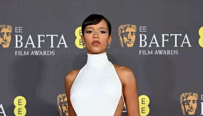 Taylor Russell stuns during Venice Film Festival.