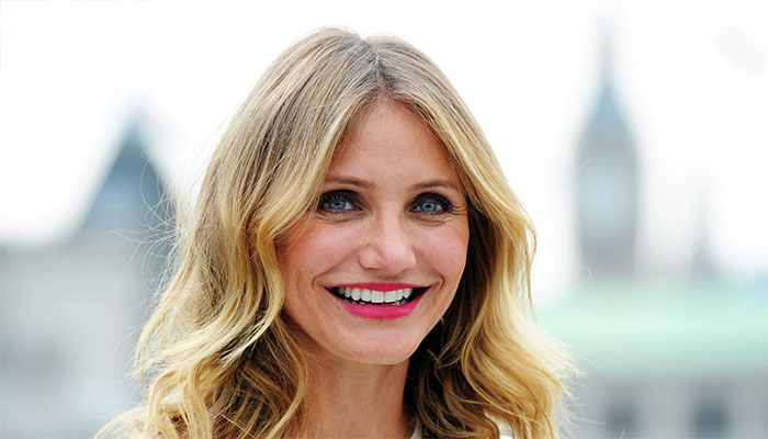 Cameron Diaz wows in chic black outfit at birthday bash with Benji Madden.