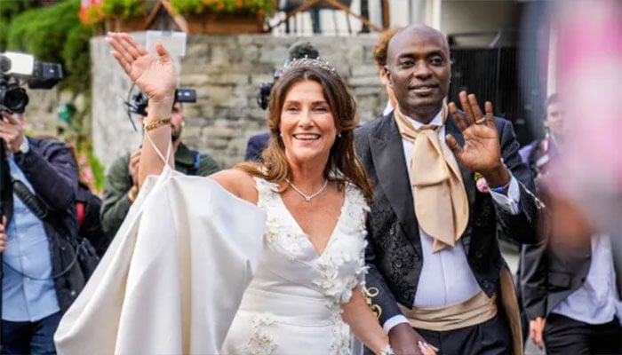 Princess Märtha Louise of Norway and Shaman Durek Verrett are married.