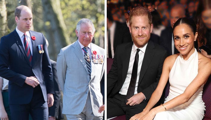 King Charles, Prince William present new titles to Harry, Meghan