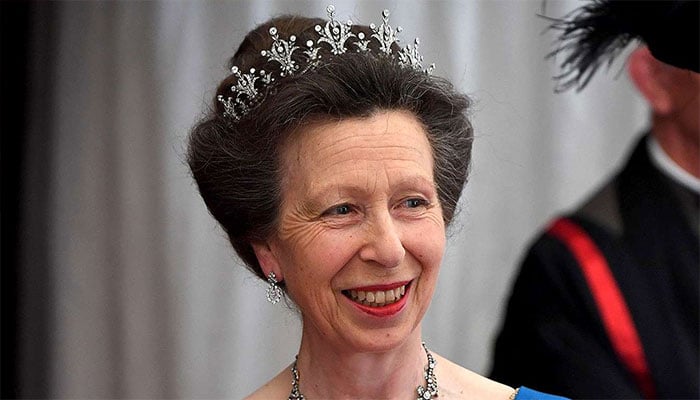 Princess Anne displays a remarkable sense of humor.