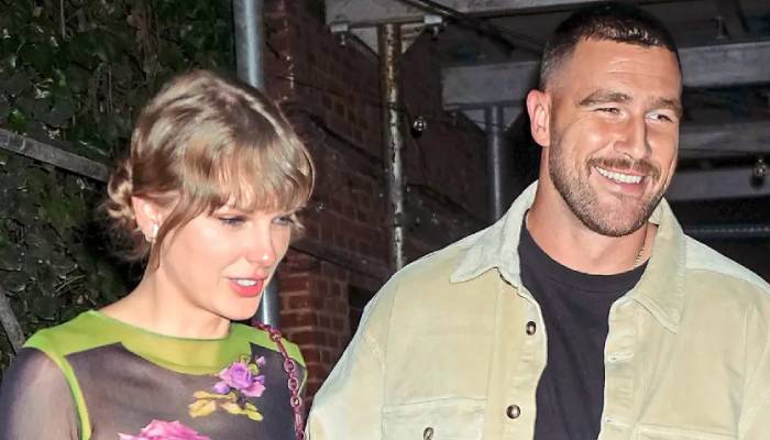 Travis Kelce explains what it’s like to be called Taylor Swift’s arm candy