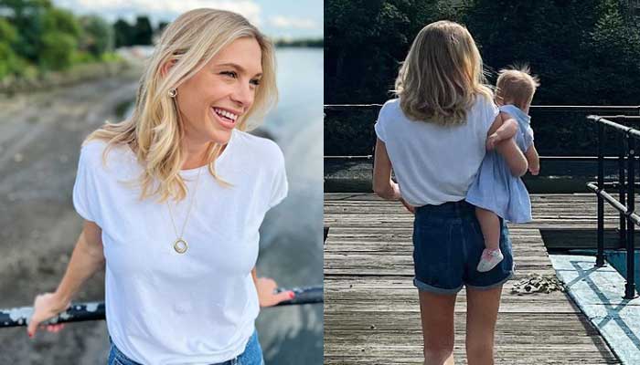 Prince Harrys ex Chelsy Davy shares big news about second child after Dukes message