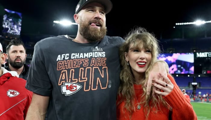 Taylor Swift celebrates Travis Kelces big win after messy split rumours