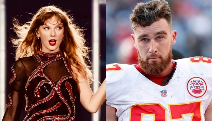 Taylor Swift cheered on Travis Kelce at the NFL opener game