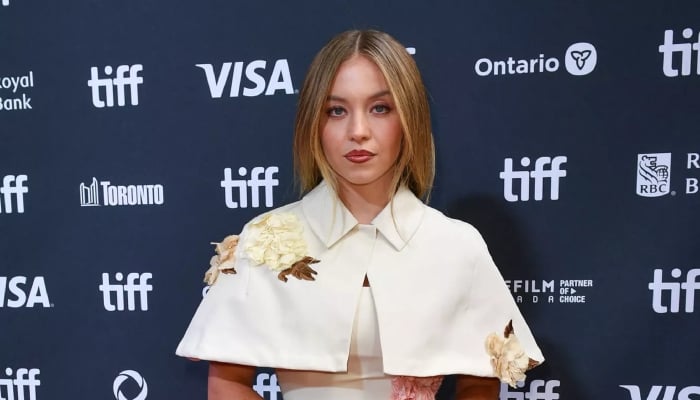 Sydney Sweeney stuns in classic 50s-inspired dress at Eden premiere