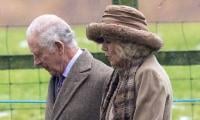 King Charles And Camilla Reflect At Church Service On Queen Elizabeth II's Death Anniversary