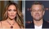 Jennifer Lopez and Matt Damon caught in clasped hands and deep conversation at Film Fest