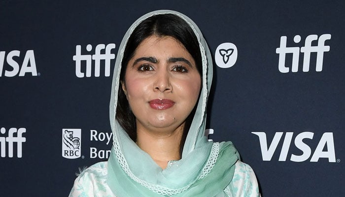 Pakistani activist and producer Malala Yousafzai attends the world premiere of The Last of the Sea Women at TIFF Lightbox theatre during the Toronto International Film Festival (TIFF) in Toronto, Ontario, Canada, on September 8, 2024. — AFP