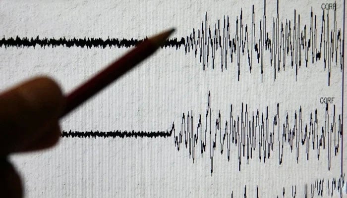 A Richter scale measuring earthquake. — AFP/File