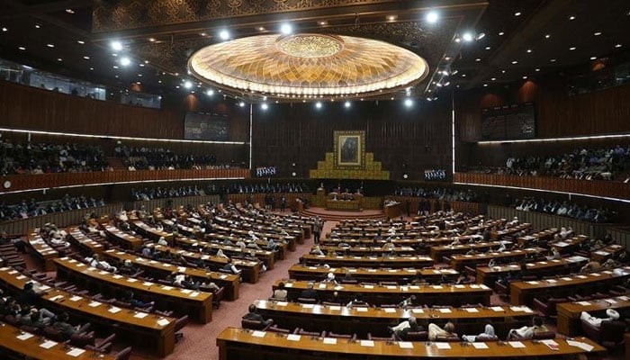 An inside view of National Assembly. — Anadolu Agency/File