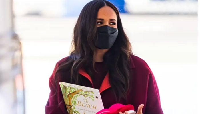 Meghan Markle spotted in Summerland, California debuting new accessory.