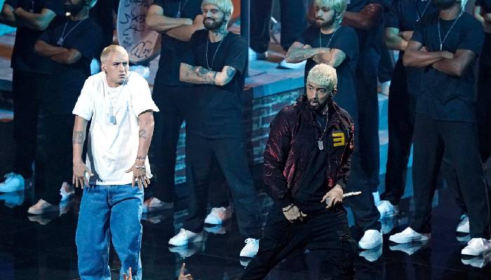 Eminem opens 2024 VMAs with special nod to his iconic debut 24 years ago