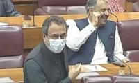 VIDEO: Leghari, Ayub's Jovial Exchange On COVID Fears Leaves MNAs In Splits