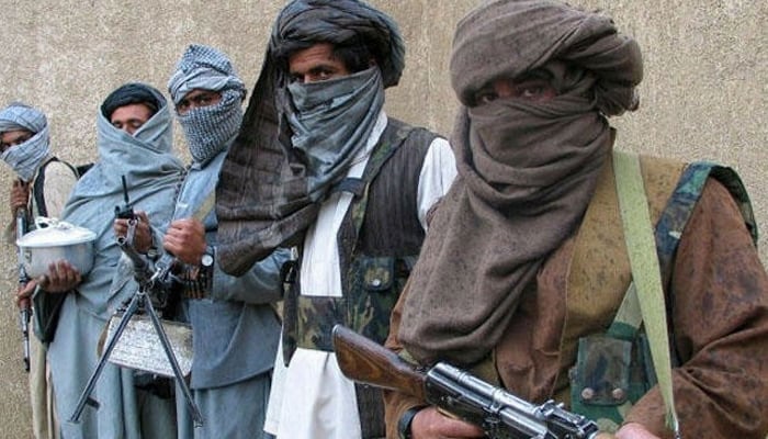 This undated photo shows TTP militants. —Reuters/ File