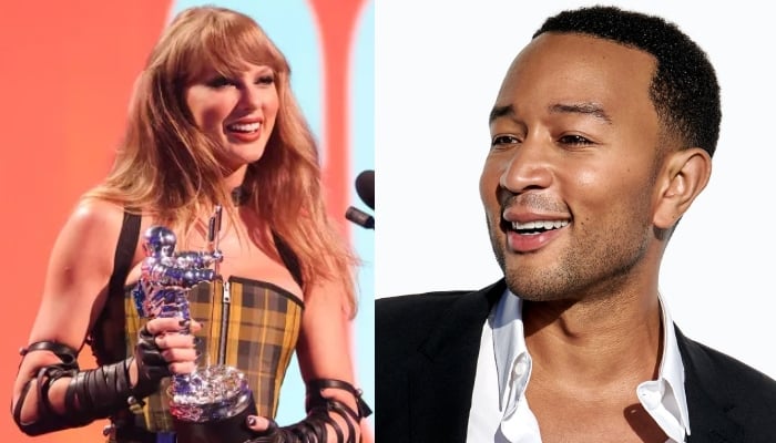 Taylor Swift receives heartfelt support from John Legend after making VMAs history